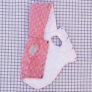 Colete para Animais de Estimação XL Clássico com Capuz, Luxuoso, Sólido, Ecológico e Respirável, Casaco de Algodão para Cães, Roupas de Outono e Inverno - Product Image 3