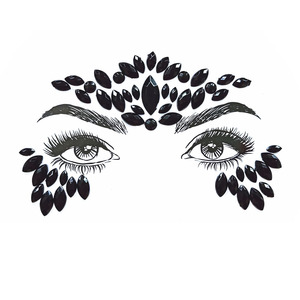 Phong cách mới tùy chỉnh tạm thời cơ thể hình xăm mặt đá quý sticker cho Đảng - Product Image 5