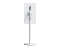 Monitor de TV Portátil con Ruedas, Pantalla Táctil, Almacenamiento de 64 GB/128 GB, Pantalla Inteligente, Monitor Portátil con Pantalla Giratoria y Base Móvil