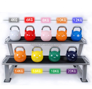 Kettlebell de hierro fundido con logotipo personalizado para gimnasio en casa <span class=keywords><strong>10kg</strong></span> levantamiento de <span class=keywords><strong>pesas</strong></span> para entrenamiento y ejercicio - Product Image 6