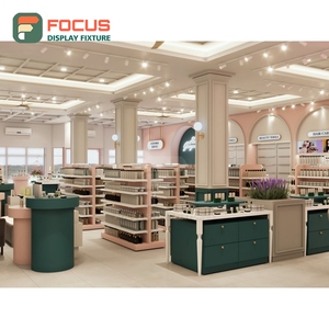 Support d'affichage haut de gamme pour extensions de cheveux, étagère multi-niveaux, support d'affichage durable en bois et en verre - Product Image 1