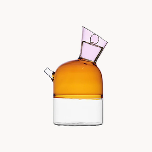 Clear Amber Pink <b>Oil</b> <b>Bottle</b> 500Ml For Kitchen Storage - Product Image 1