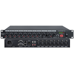 Mélangeur intelligent professionnel à huit canaux avec circuit d'amplification audio haute fidélité, produisant un son lisse et clair - Product Image 3