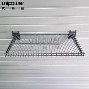 Panier de rangement mural universel à crochets, panneau rainuré en PVC rectangulaire, organisateur de garage, lot de 5, origine Anhui - Product Image 6