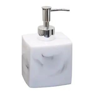 Hotsale Hotel Shampoo lavaggio a mano gel resina stimolano bottiglia di marmo per la decorazione a parte il liquido