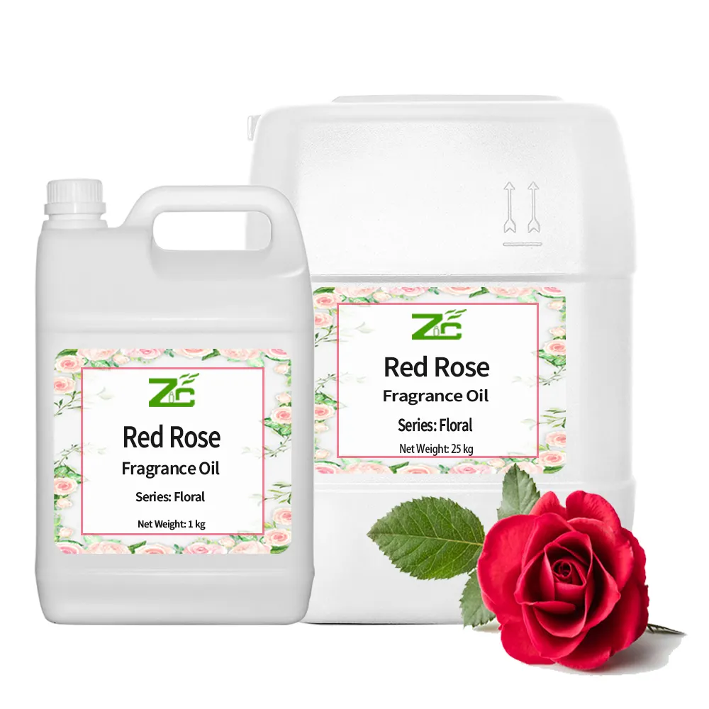 Red Rose Fragrance oil For Soap and Shampoo for Daily Flavor Fragrance Oil for Perfume Customization