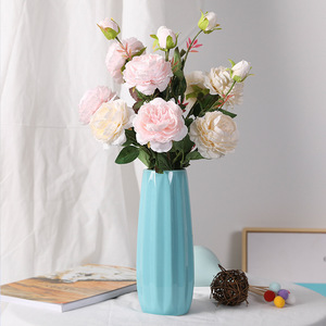 Kch Artificial Peony Silk Flowers 30cm-100cm High Simulation Home Decor <b>Wedding</b> <b>Props</b> - Product Image 4
