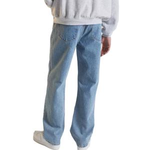 Custom Logo Jeans Manufacturer Denim Straight Leg <b>Baggy</b> Jeans Pant for <b>Men</b> Denim <b>Trousers</b> - Product Image 4