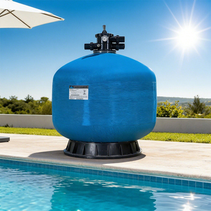 Filtre à sable pour <span class=keywords><strong>piscine</strong></span> P525 en fibre de verre, montage supérieur, <span class=keywords><strong>12m3</strong></span>/H avec vanne à 6 voies pour <span class=keywords><strong>piscine</strong></span> enterrée - Product Image 1