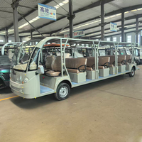Véhicule de transport de passagers pour parc d'attractions, Grand bus touristique, Navette électrique pour visites guidées