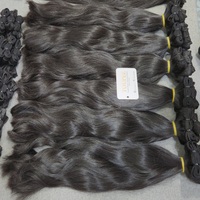 Mechones de Cabello Vietnamita con Doble Trama |   Onda Natural |   Cabello Humano Virgen 100% con Cutícula Alineada |   Sin Enredos ni Desprendimiento