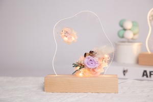 Gran oferta, Base <span class=keywords><strong>de</strong></span> exhibición acrílica Rectangular personalizada DIY, Base <span class=keywords><strong>de</strong></span> luz nocturna <span class=keywords><strong>de</strong></span> diodo luminoso <span class=keywords><strong>de</strong></span> <span class=keywords><strong>madera</strong></span> maciza Natural, carteles <span class=keywords><strong>de</strong></span> pared artesanales <span class=keywords><strong>de</strong></span> <span class=keywords><strong>madera</strong></span> - Product Image 3
