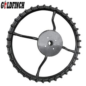 YHS ROCKWAY 110cm Yüksek Kaliteli Çelik Tarım Traktörü Lastikleri Çeltik Tarlası İçin Kauçuk Dolu Tekerlekler 2 Yıl Garantili - Product Image 2