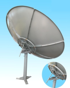C band 6 pies (6 pies) Soporte de poste antena satélite fuerte <span class=keywords><strong>plato</strong></span> - Product Image 4