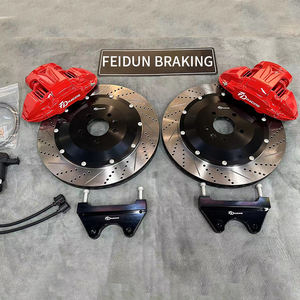 Juego de frenos grandes de alto rendimiento, piezas de sistemas de frenos de actualización, pinza de freno de 6 pistones para <span class=keywords><strong>BMW</strong></span> E46 <span class=keywords><strong>320d</strong></span> <span class=keywords><strong>2002</strong></span> 740i - Product Image 6