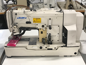 Máquina de Coser Juki 781 Usada de Alta Velocidad, Fabricada en Japón, para Ojales Rectos con Accionamiento Directo - Product Image 6