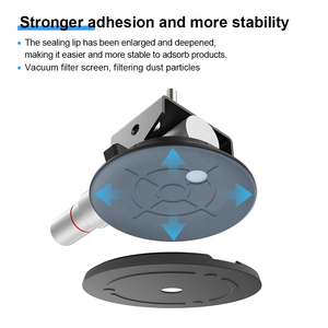 Ventouse en alliage d'aluminium <span class=keywords><strong>de</strong></span> 3 pouces avec certification CE et capacité <span class=keywords><strong>de</strong></span> charge <span class=keywords><strong>de</strong></span> 15-20 kg <span class=keywords><strong>pour</strong></span> la <span class=keywords><strong>fixation</strong></span> <span class=keywords><strong>de</strong></span> support <span class=keywords><strong>de</strong></span> téléphone portable - Product Image 5