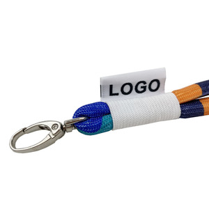 Cordon de bandoulière personnalisé, sangle de cou sublimée, porte-clés, cordon rond en Polyester - Product Image 2