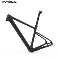 Cadre de vélo de montagne de grande taille 15/17/19/21 pouces cadre de VTT en carbone super léger T800 pièces de vélo durables