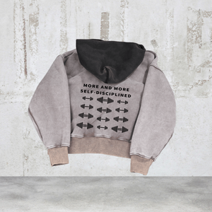 Sweat à capuche ample vintage pour hommes, style au design unique pour l'automne et l'hiver, sweat à capuche en éponge brodée - Product Image 2