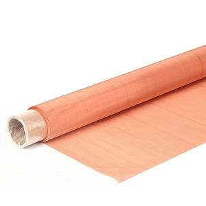 Maille de fil de cuivre <span class=keywords><strong>Faraday</strong></span> Emf Blindage 99.9% Électrode de maille en laiton pur personnalisée par les producteurs chinois - Product Image 1