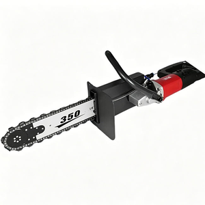 Tronçonneuse à essence professionnelle de 350 mm avec moteur haute puissance pour la découpe du béton - Product Image 2