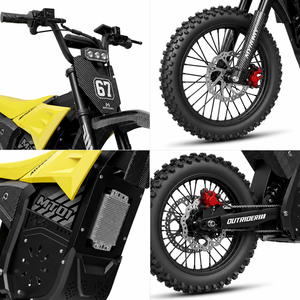 MT01 Nueva Motocicleta Eléctrica Todoterreno |   <span class=keywords><strong>Motor</strong></span> sin Escobillas de 52V 28Ah 1000W de Alto Torque, Velocidad Máxima de 80KM/H - Product Image 5