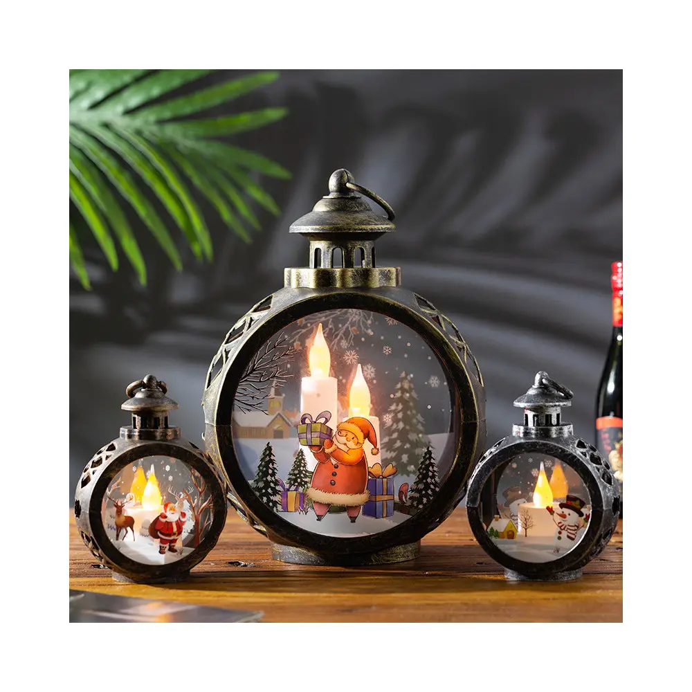 Hot Selling Christmas Decorations Led Lights Shop Window Ornaments Christmas Tree Hanging