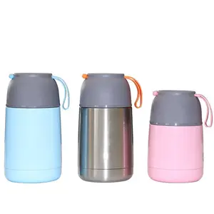 Hot Selling 430ml 620ml Stainless Steel Bento Lunch Box Storage Food Container Stainless Steel Vacuum Insulated Thermos Food Jar