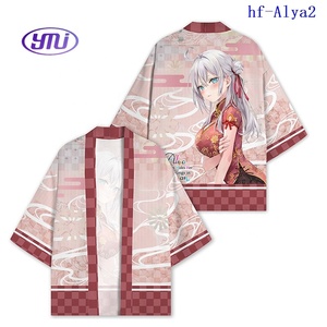 5 stili Anime di grandi dimensioni Haori Kimono Cosplay <span class=keywords><strong>Alya</strong></span> a volte nasconde i suoi sentimenti in ragazze russe costume costume costume Anime maglietta - Product Image 2