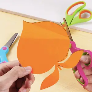 Дети тупые наконечники Дети Ножницы для детского сада начинающие ножницы рукоделие