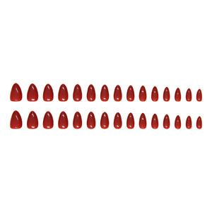 <span class=keywords><strong>Faux</strong></span> <span class=keywords><strong>ongles</strong></span> complets en ABS de haute qualité, couleur unie rouge, faits à la main, réutilisables, design simple, <span class=keywords><strong>colle</strong></span> pour <span class=keywords><strong>ongles</strong></span>, <span class=keywords><strong>ongles</strong></span> amovibles - Product Image 4