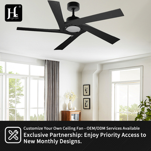 Modern Smart Application 72-inch 70-inch Outdoor Home 8-Blade DC Motor <b>Remote</b>-<b>Controlled</b> LED <b>Ceiling</b> Fan with <b>Lights</b> - Product Image 5