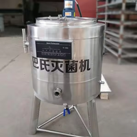 Pasteurisateur Lait Yaourt 10L 30L 50L 100L, Machine à Pasteurisation pour Lait et Jus