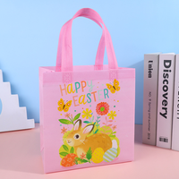 Sac à provisions non tissé laminé de haute qualité avec impression recyclée réutilisable avec logo personnalisé et poignée