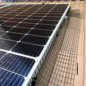 Barrière anti-oiseaux pour panneaux solaires en maille soudée 8 po x 100 pi, découpe sur mesure, protection contre les nuisibles avec fil d'acier, services de traitement personnalisés - Product Image 1