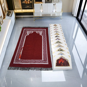 Tùy Chỉnh Hộp Dệt Thảm Cầu Nguyện Thảm Ánh Sáng Trọng Lượng Hồi Giáo Cầu Nguyện Mat Đệm Có Thể Giặt Cho Nhà Du Lịch Lưu Trữ Túi - Product Image 1