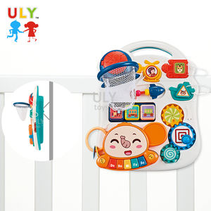 Vente en gros de poussette éducative de style simple, assis à debout, pour l'apprentissage de la musique, avec 4 roues en plastique pour tout-petits - Product Image 4