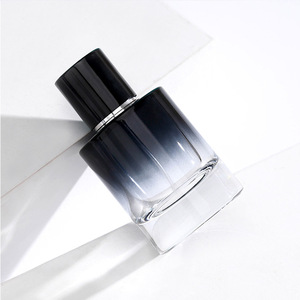 Cilinder 30Ml 50Ml Gradiënt Zwarte Krimp Hals Lege Glazen Parfum Spuitfles Met Magnetische Dop - Product Image 4