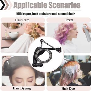 Secador de Pelo Giratorio de 360 Grados Montado en la Pared, Secador de Pelo con Campana Ajustable en Altura para Salón de Belleza y Barbería - Product Image 6