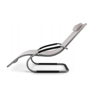 Silla Reclinable Plegable para Jardín, Camping y Playa, Tipo Gravedad Cero - Product Image 2