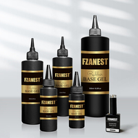 FZANEST – couche de base à l'essence, super base, finition brillante, couche de finition et de finition pour les ongles, 100 ml
