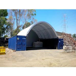 Tente de toit/abri/barnum/auvent robuste à double structure pour une couverture à grande portée, résistance au vent et entrepôt temporaire - Product Image 2