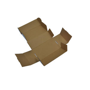 Petit emballage ondulé Portable, fait sur mesure, bon marché, boîte-cadeau pliable - Product Image 4