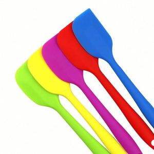 Spatules de cuisine en silicone de qualité alimentaire, petit format, fournisseur chinois, outils de cuisson, ensemble de spatules en fer revêtu, OEM/ODM - Product Image 2