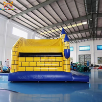 Structure gonflable commerciale en PVC pour aire de jeux, installation facile, taille personnalisable, idéale pour les fêtes d'enfants et la location, garantie 3 ans
