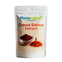 Extrait de safran de haute qualité 0.3% poudre de safranal extrait d'herbe pure poudre de safranal en vrac poudre d'extrait de Crocus sativus naturel