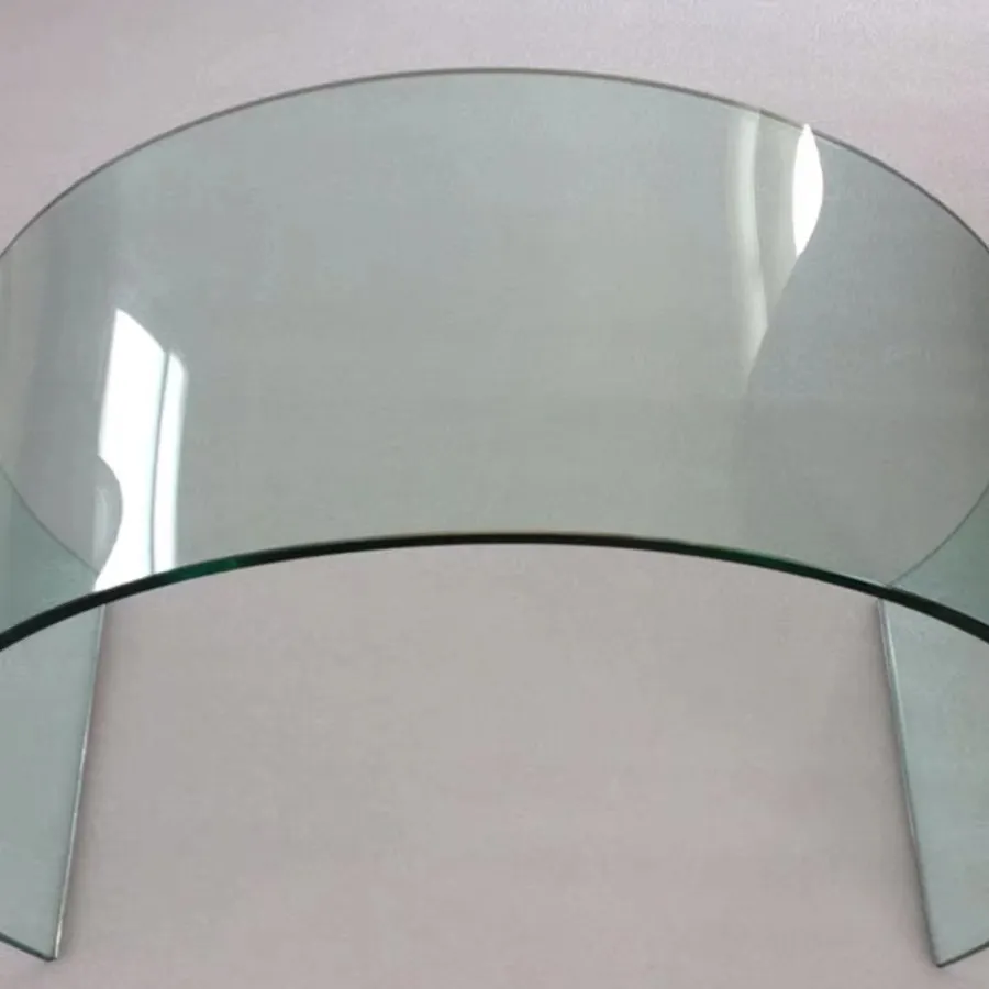 curved tempered glass price manufacturer curved glass partition hood