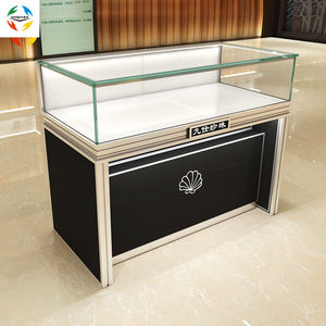 Moda Su Misura In Oro Rosa Stile Showroom <span class=keywords><strong>Display</strong></span> Contatore Gioielli Da Sposa Negozi Interior Design di Gioielli Negozio di Mobili - Product Image 5