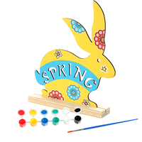 Décorations artisanales de bricolage inachevées pour le jeu créatif des vacances des enfants